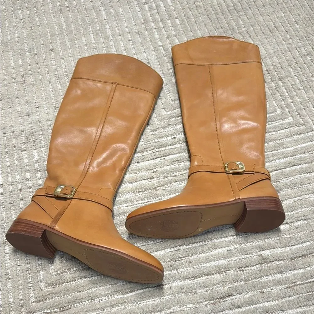 Vince Camuto Ovarlym Women's Knee High Leather Boots 9